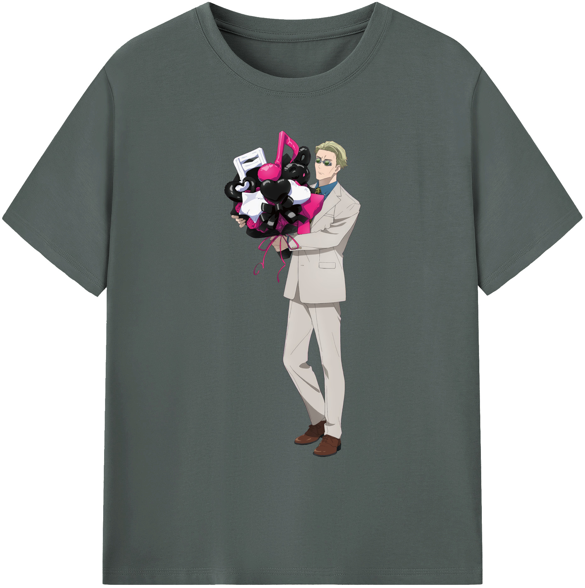 （画像用） 呪術廻戦 Jujutsu Kaisen 綿100％ メンズ半袖Tシャツ｜肌触りやわらか＆通気性